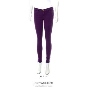Current Elliot Low Rise Skinny